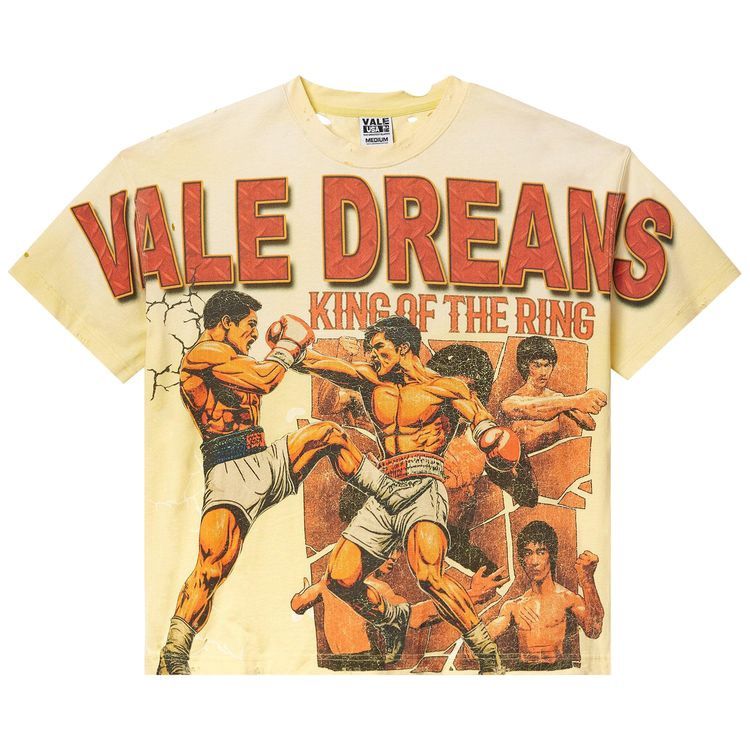 Vale Forever Sun Shattered Fist Tee Cream