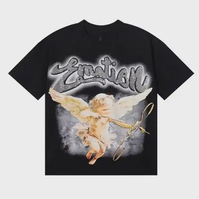 Mixed Emotion Black Pearl Cropped Tee