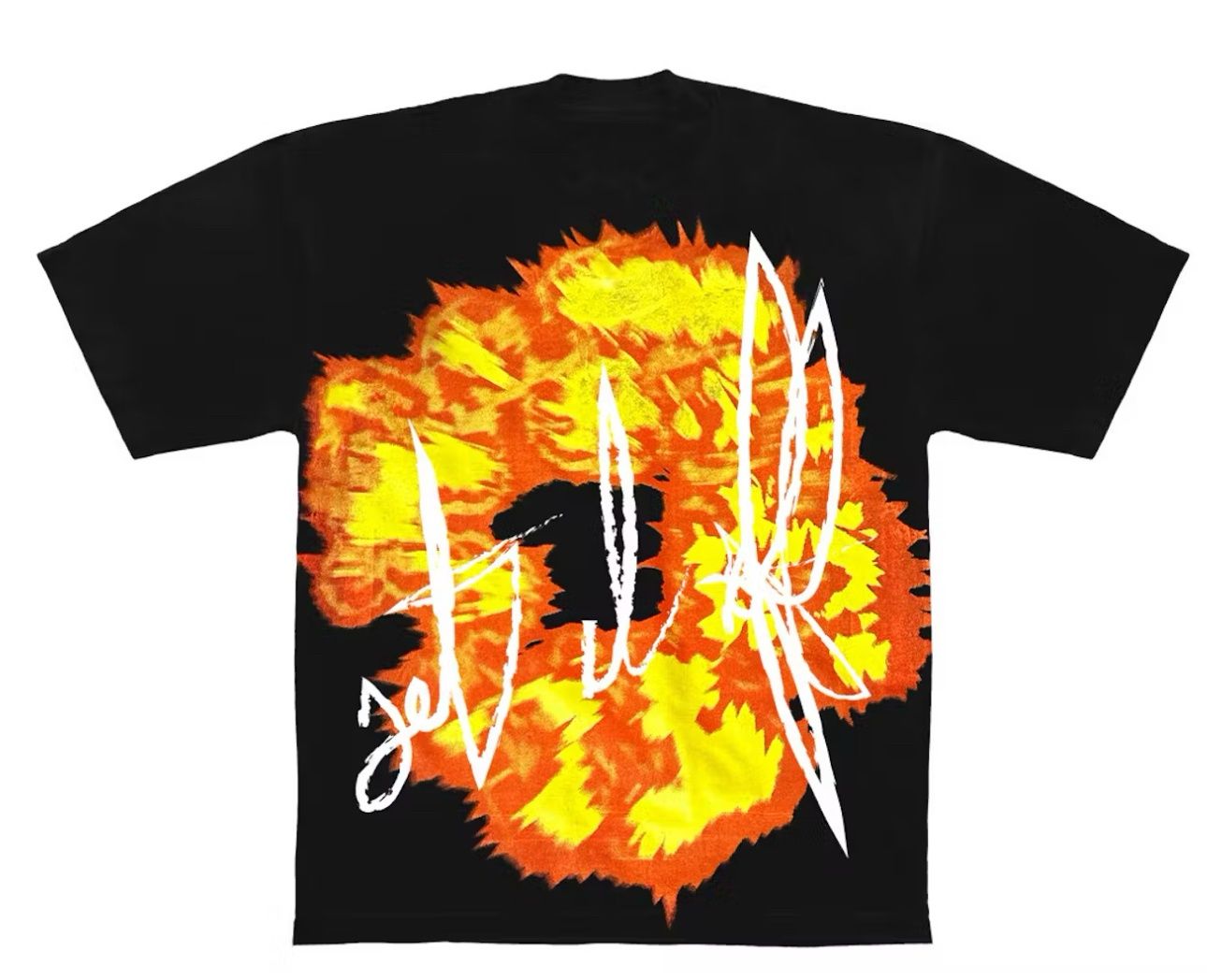 Denim Tears Offset Tears Black Tee