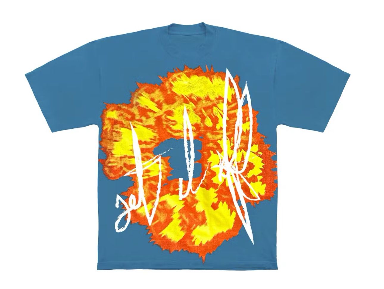 Denim Tears Offset Tears Bluee Tee