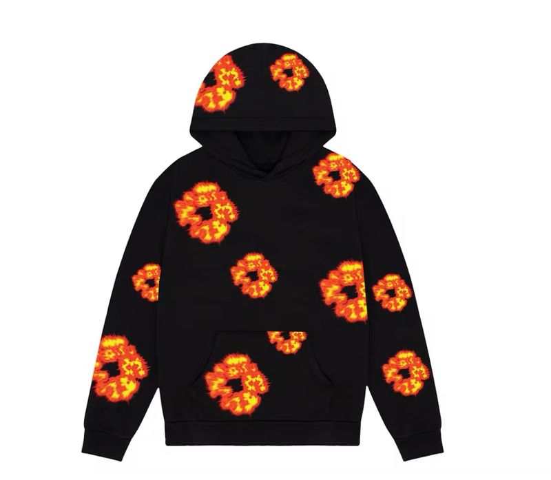 Denim Tears Hoodie Offset Tears Black