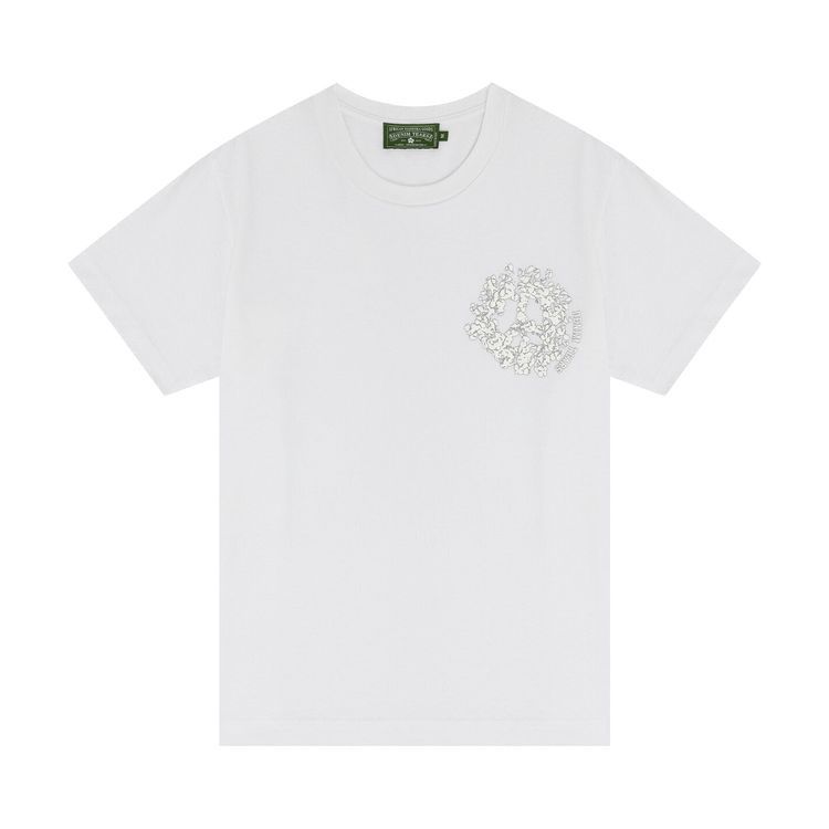 Denim Tears University Tee Cement Logo