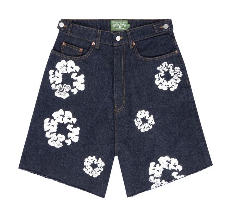 Denim Tear Wreath Jean Short Selvedge