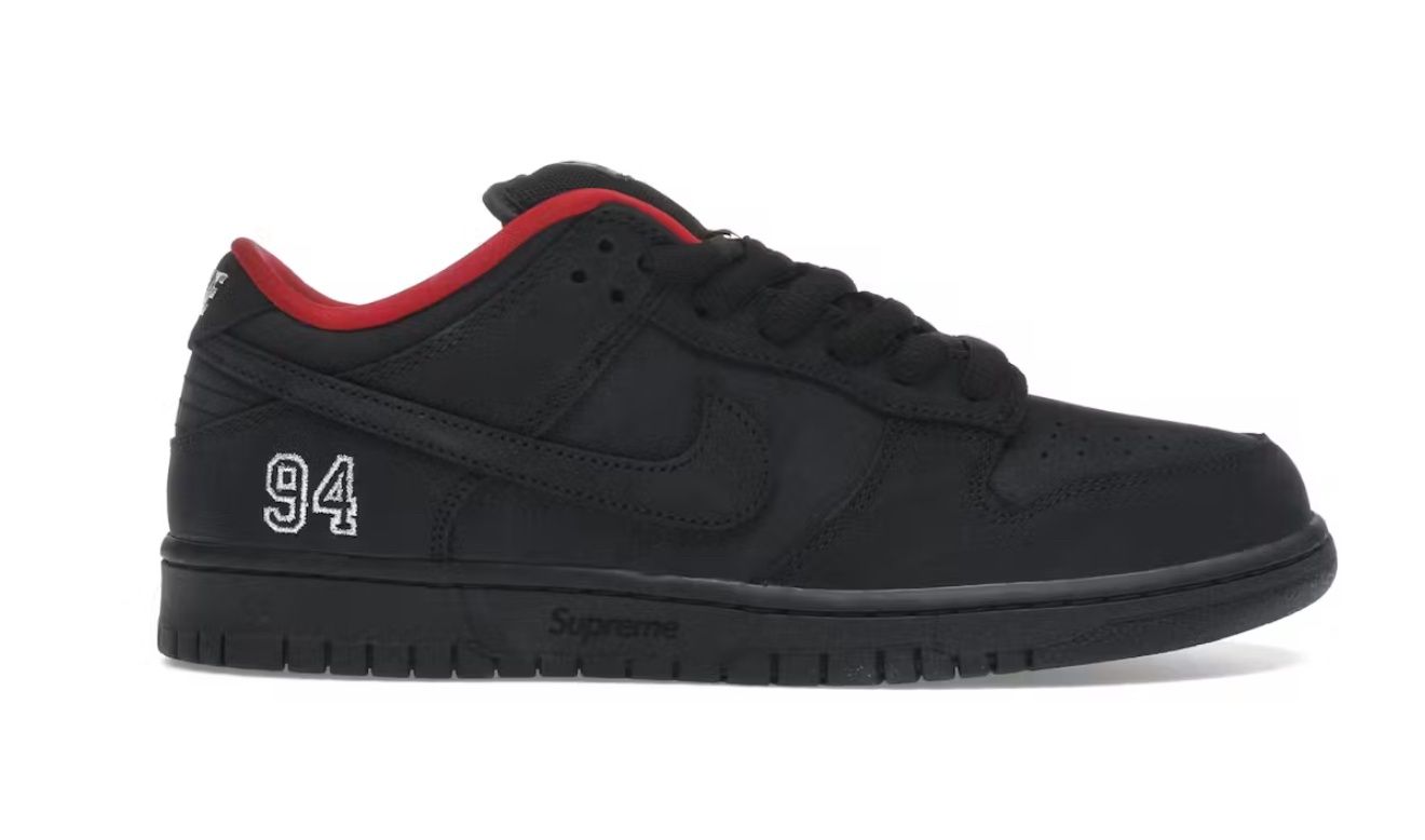 Nike SB  Dunk Low Supreme 94 Black