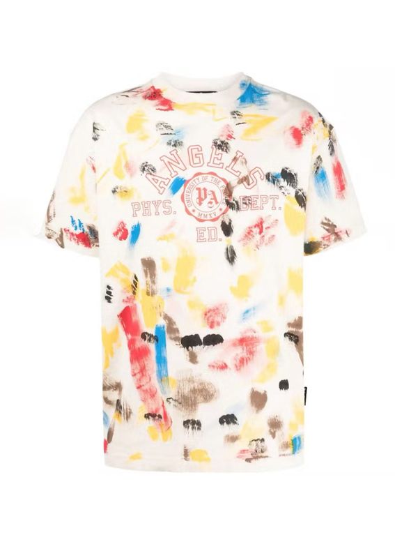 Palm Angles Painted College tee