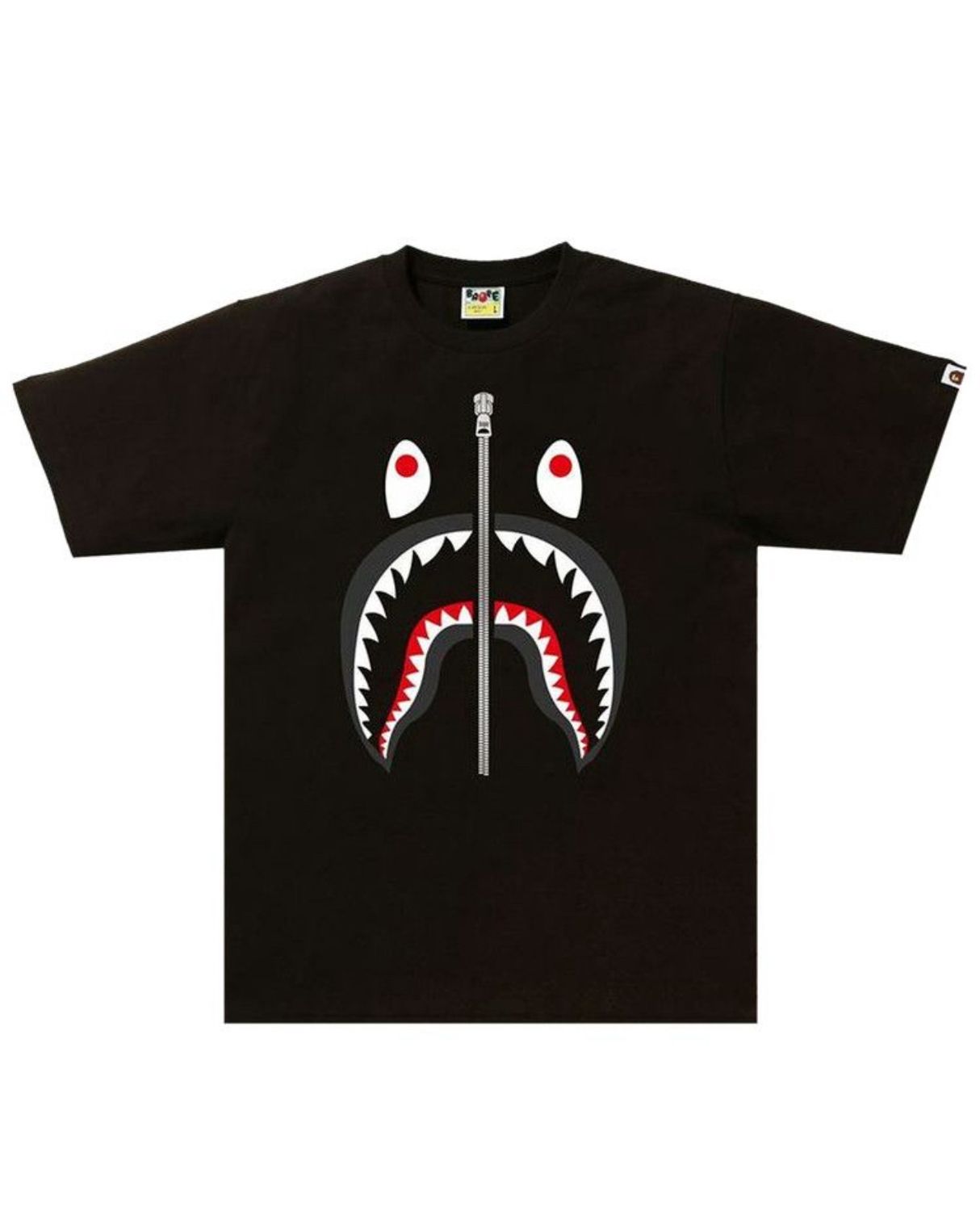 BAPE Shark Tee Black