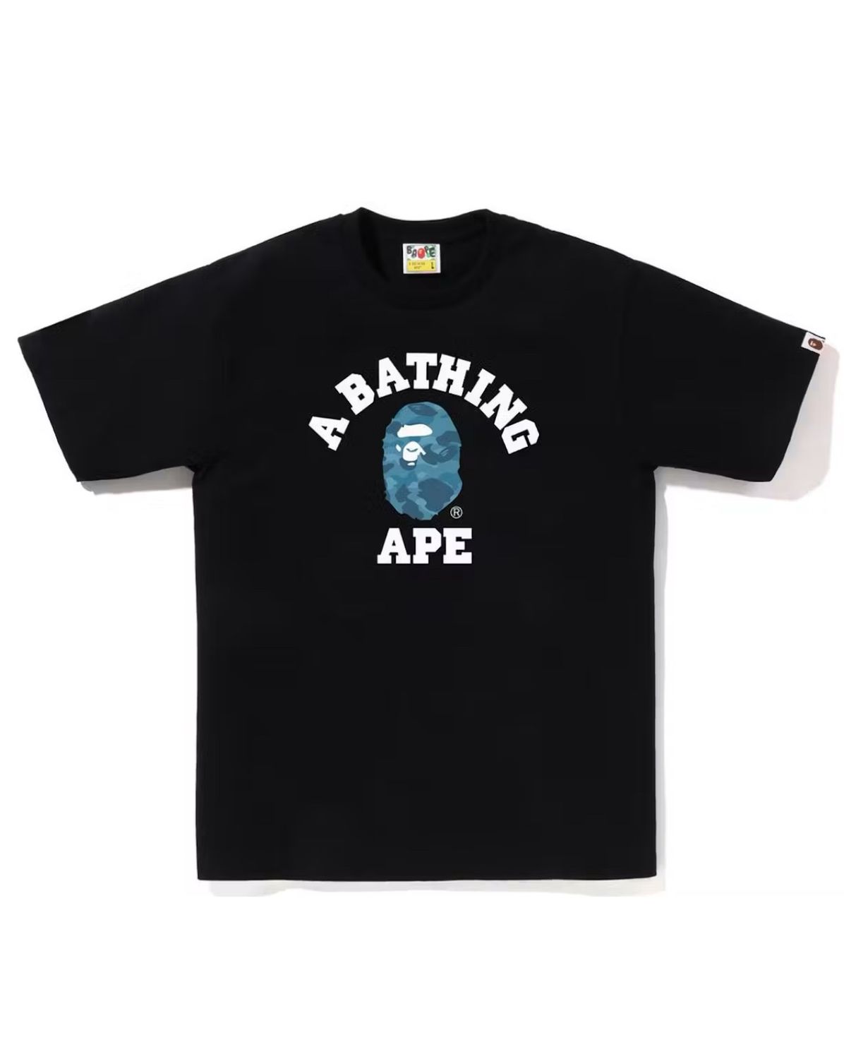 BAPE Honeycomb Camo College Tee