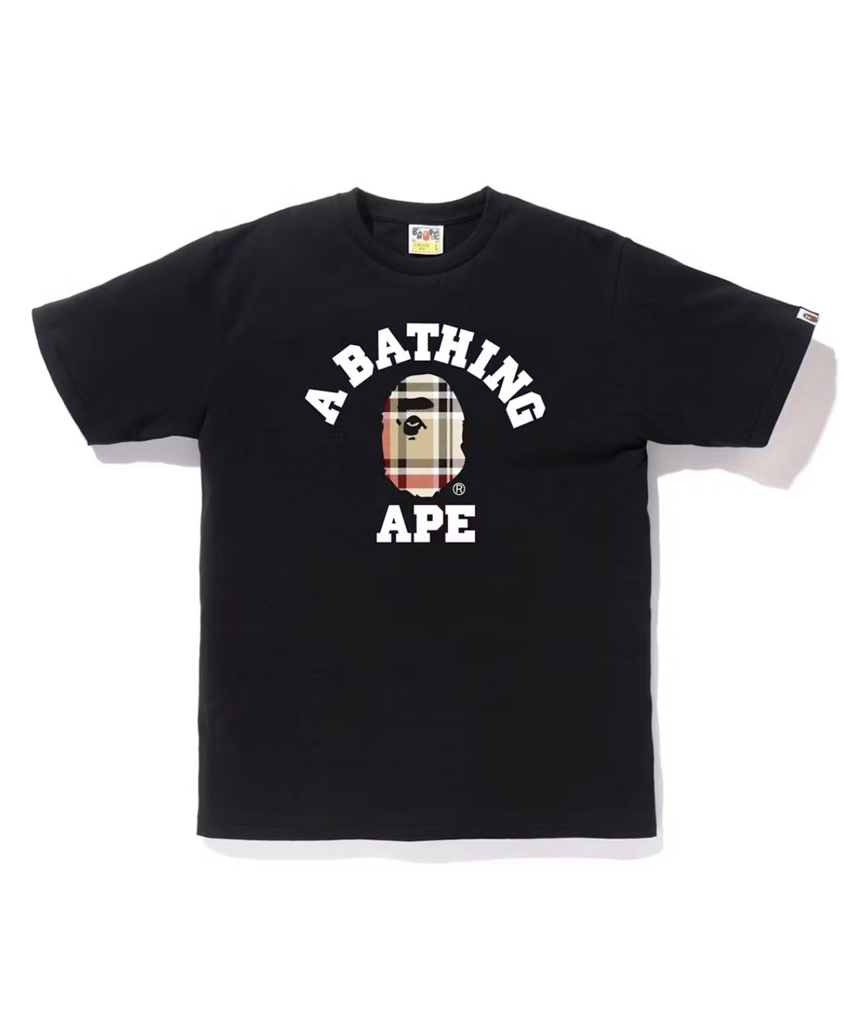 BAPE Check College Tee