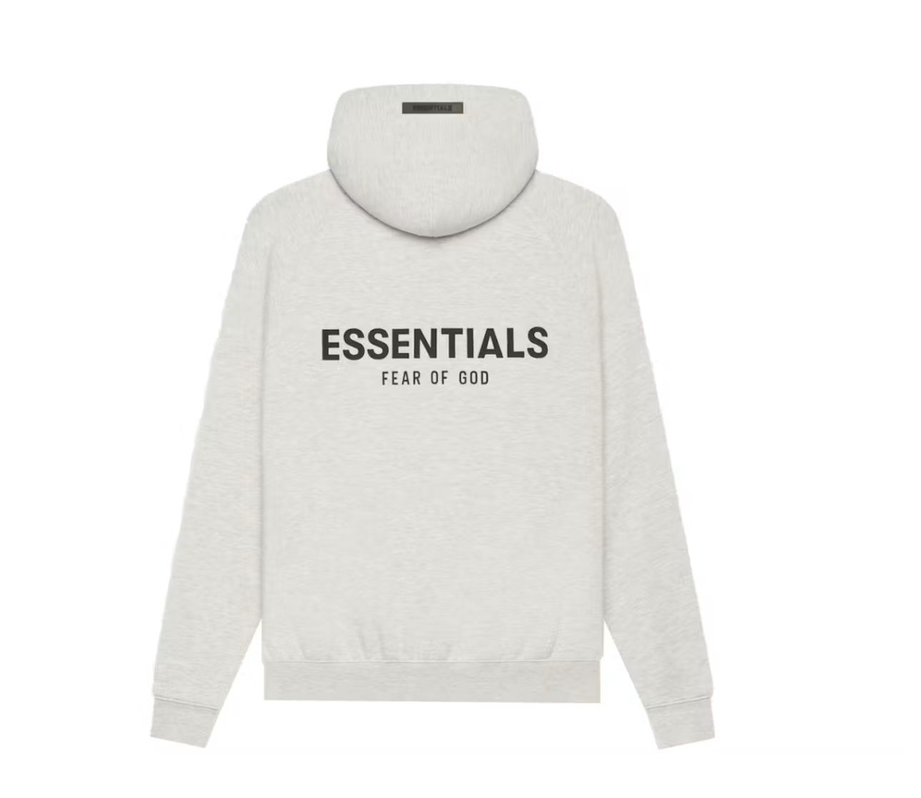 Essentials Hoodie Light Heather Oatmeal