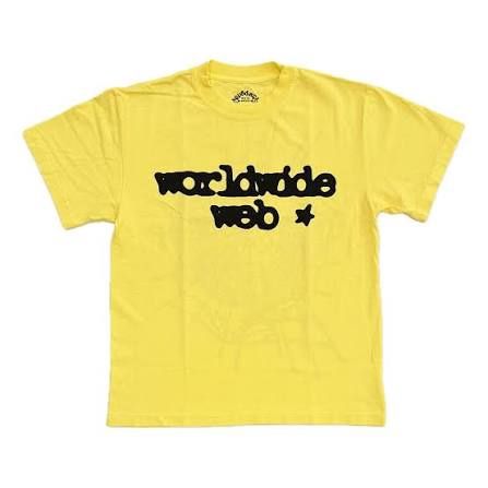Sp5der Worldwide Tee Yellow