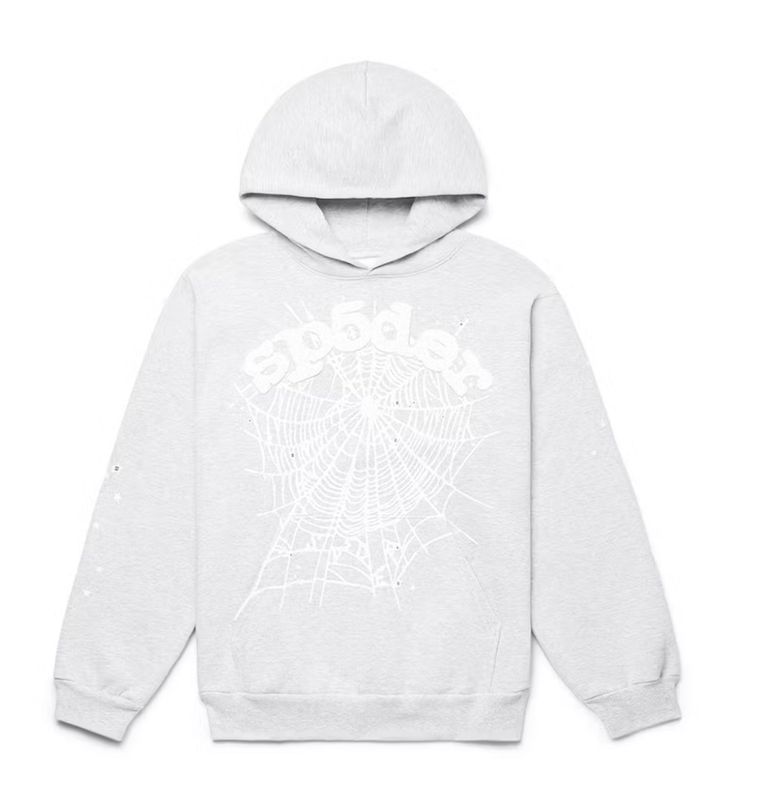 Sp5der Web Hoodie Grey