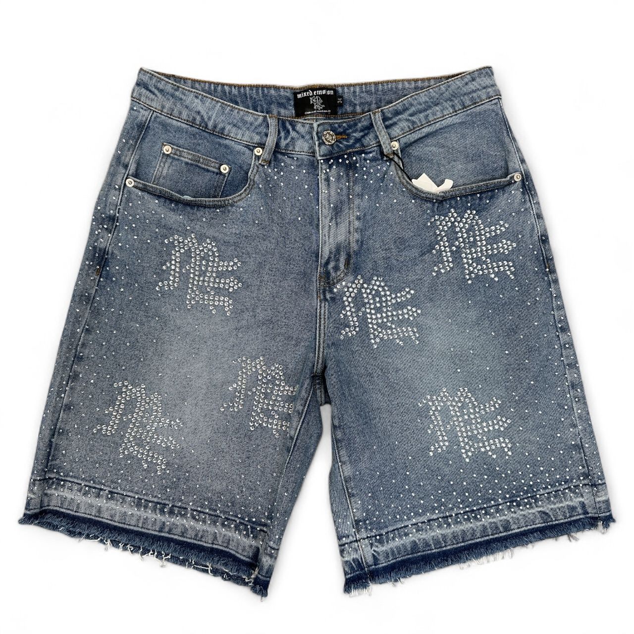 Mixed Emotion ME Rhinestone Blue