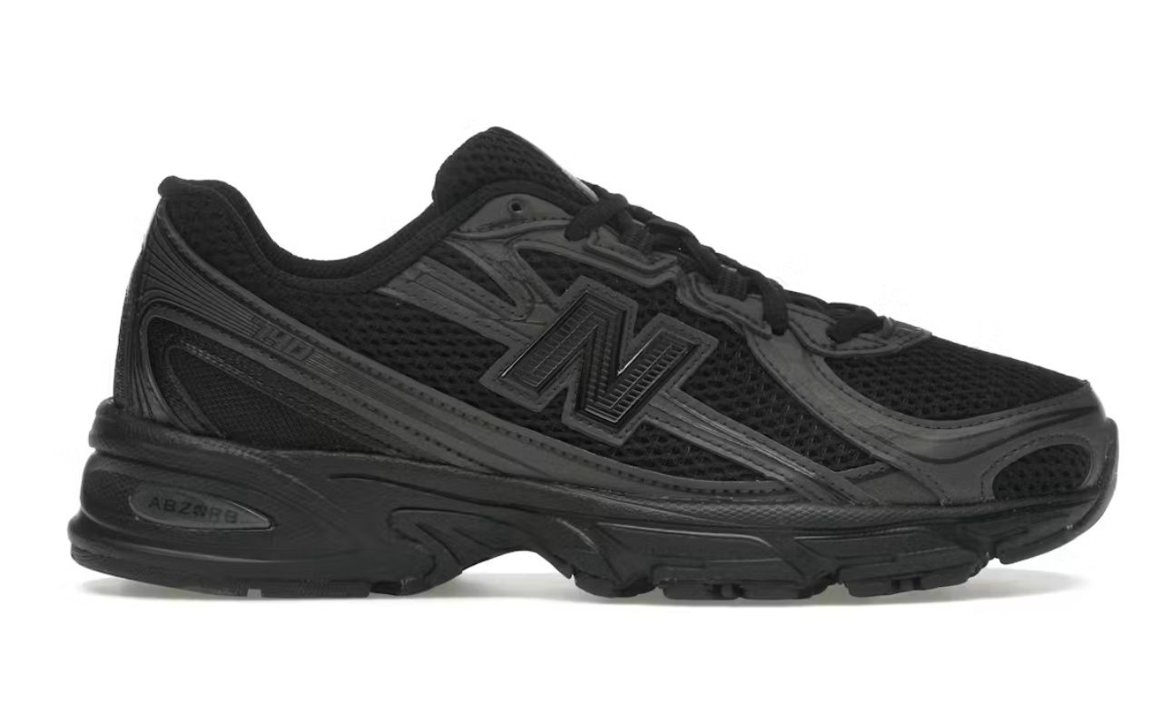 New Balance 740 V2 Triple Black