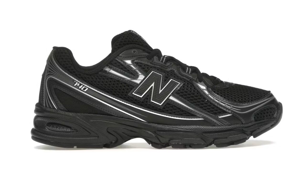 New Balance 740 V2 Black Grey Silver