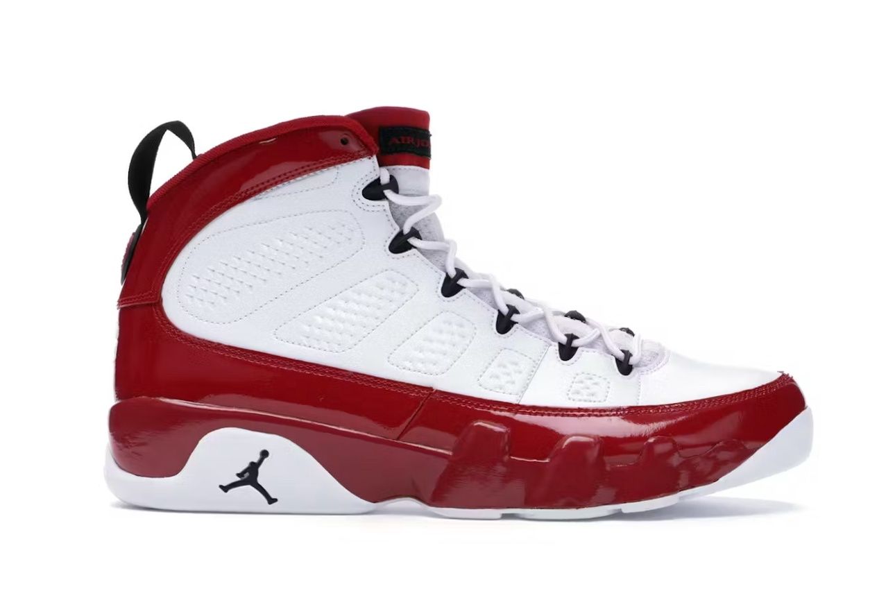Air Jordan 9 White Gym Red