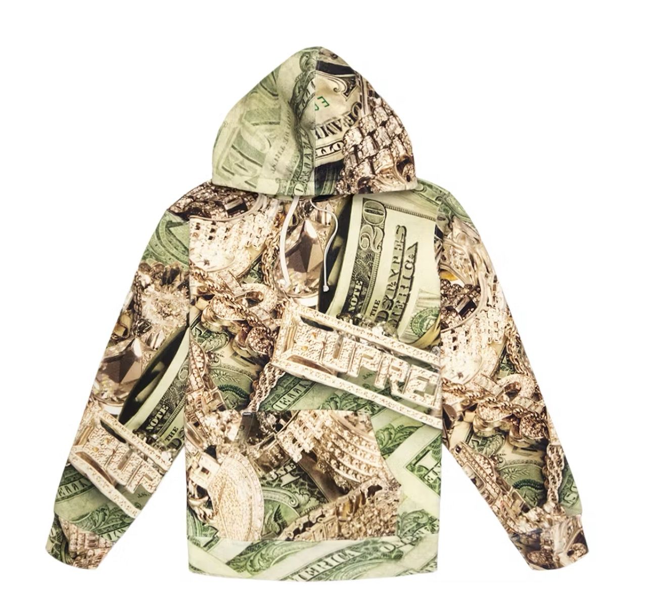 Supreme Bling Hoodie (Used)
