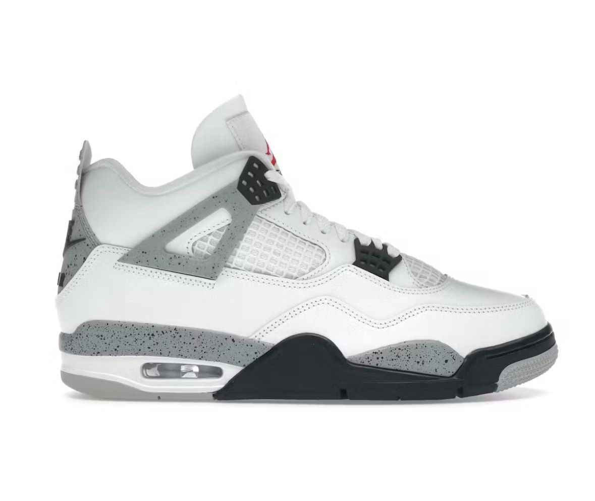Jordan 4 White Cement