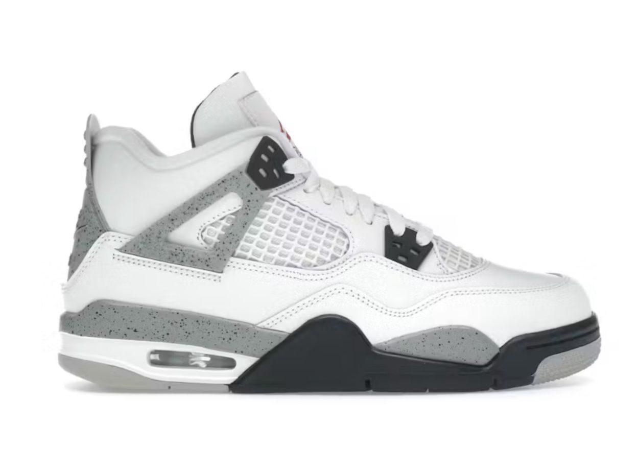 Air Jordan 4 White Cement (GS)