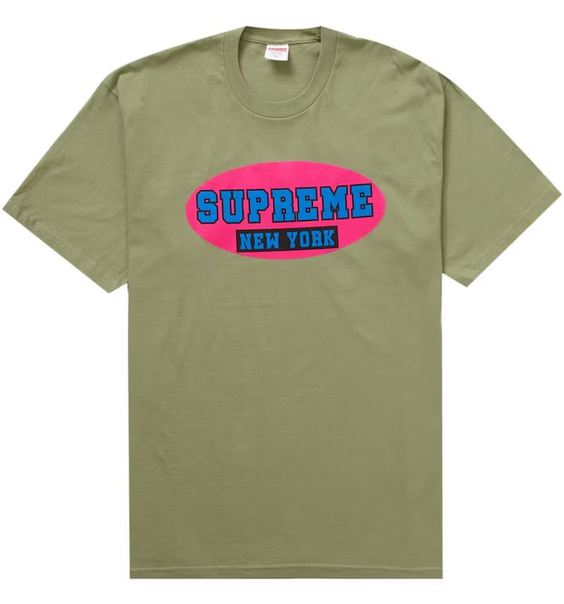 Supreme New York Tee Light Olive