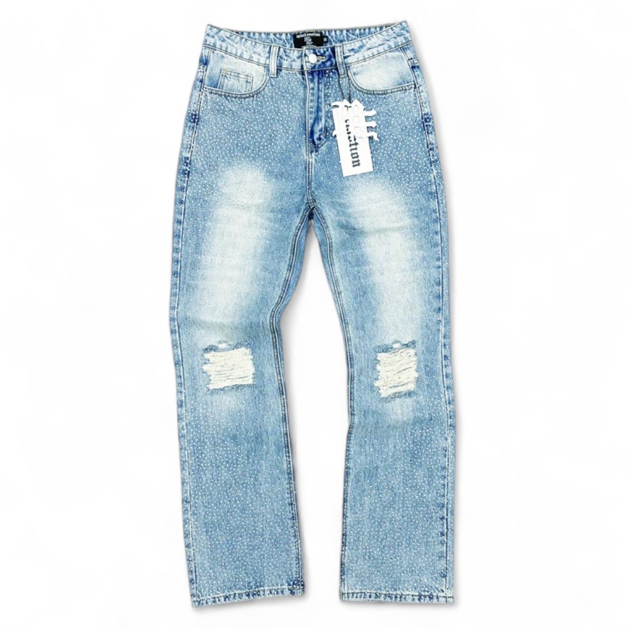 Mixed Emotions &quot;Me&quot; Rhinestone Jeans