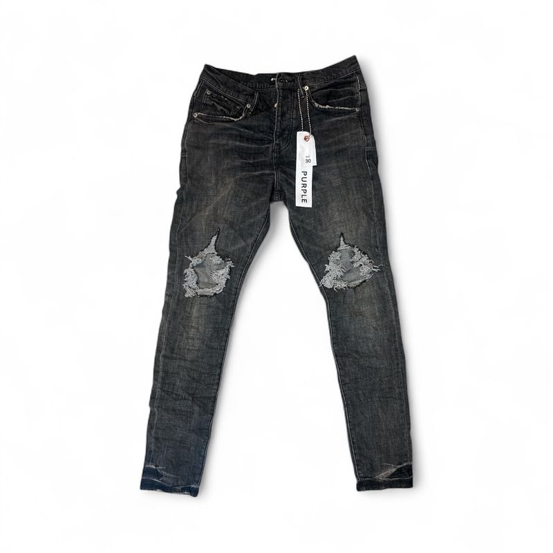 Purple Jeans Dirty Grey Blowout