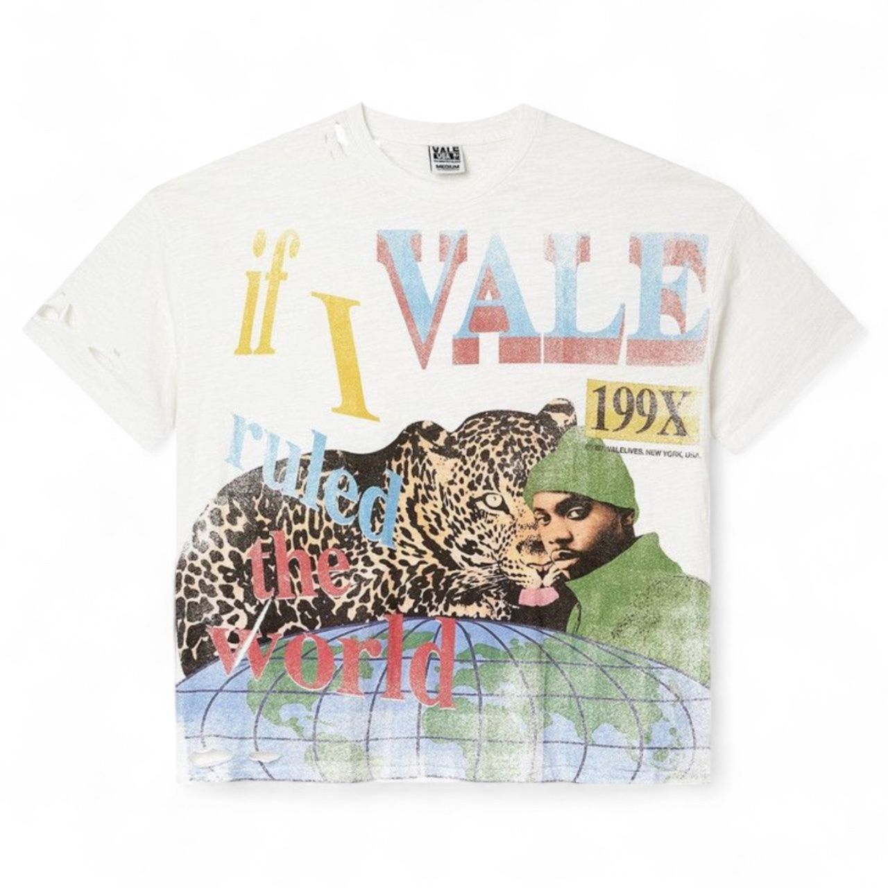 Vale Forever Da Ruler Tee White