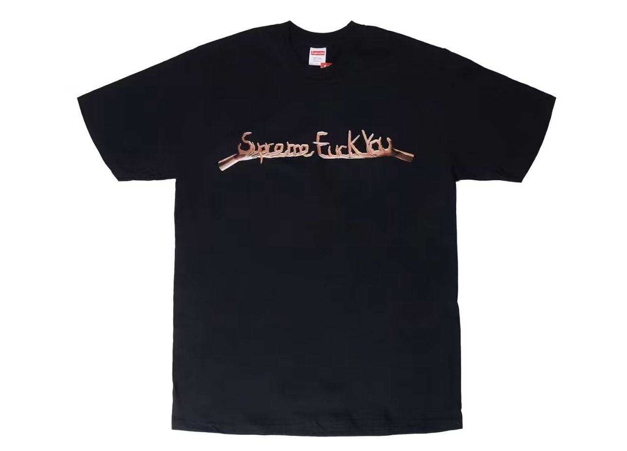 Supreme Fuck You Tee Black