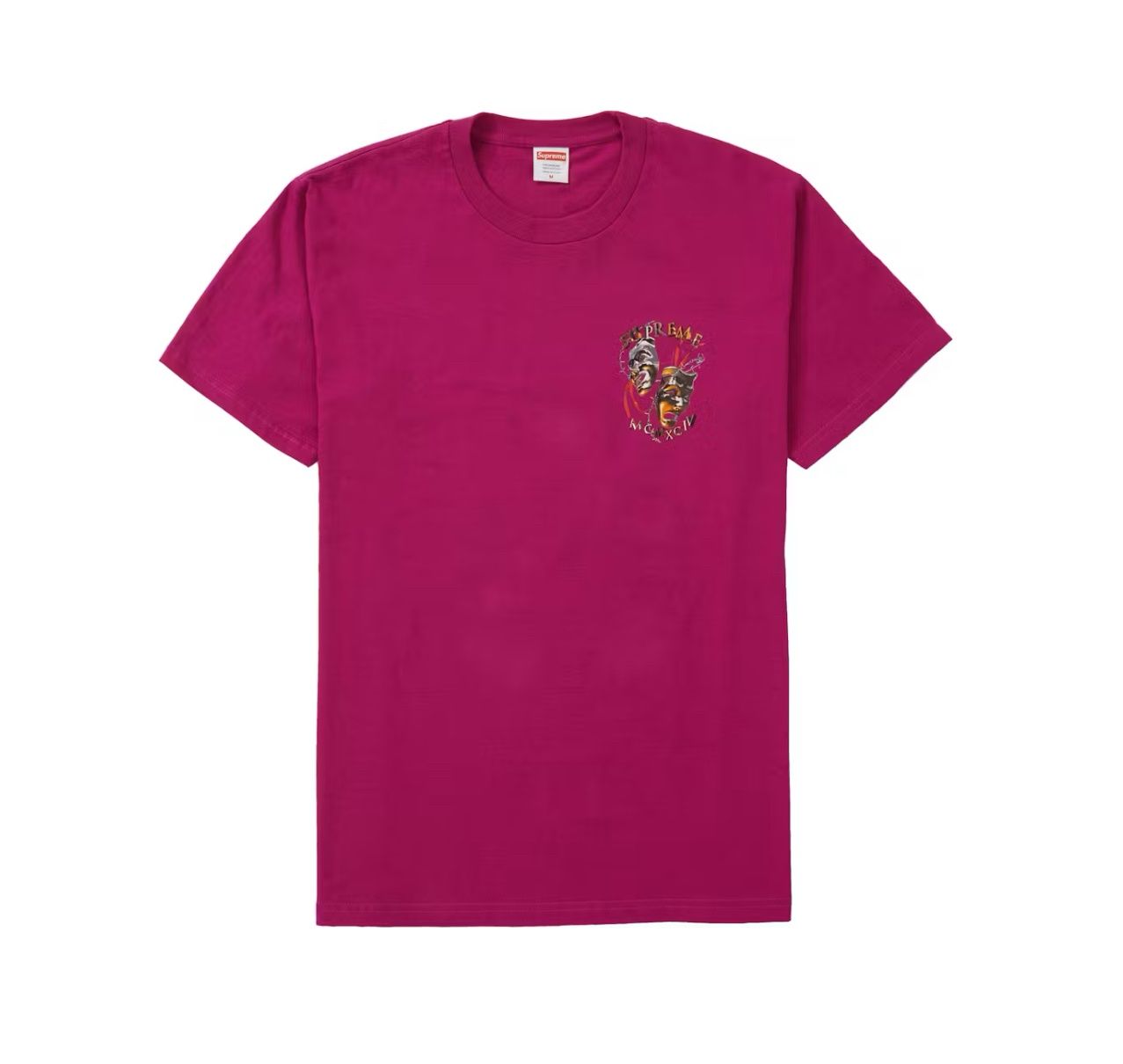 Supreme Laugh Now Tee Magenta
