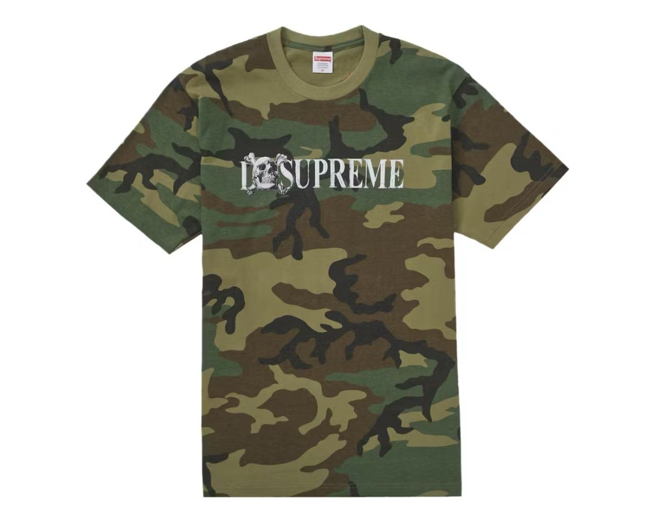Supreme Skull Tee Camo