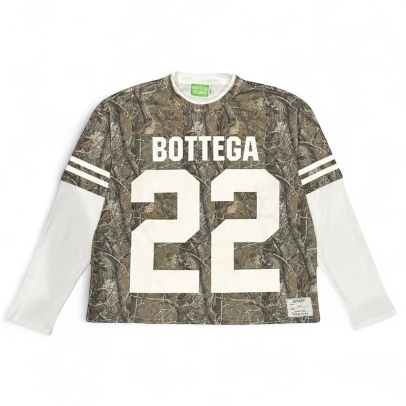 Bottega Desires Camo Jersey L/S Tee