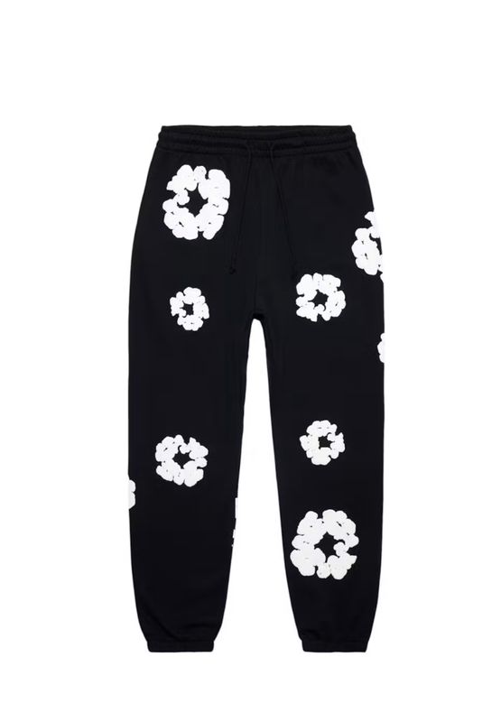 Denim Tears Cotton Wreathe Pants Black