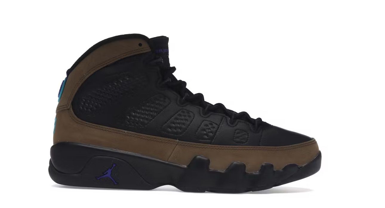 Jordan 9 Light Olive Concord