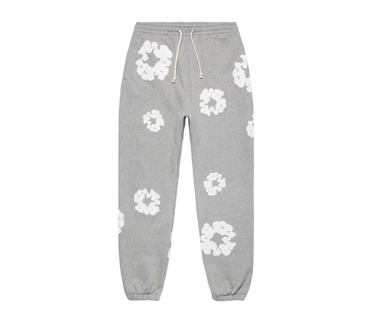 Denim Tears Grey Cotton Wreath Sweatpants