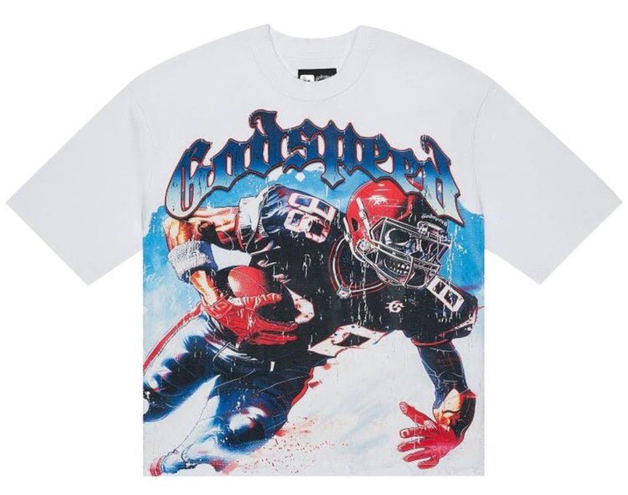 Godspeed Endzone Tee