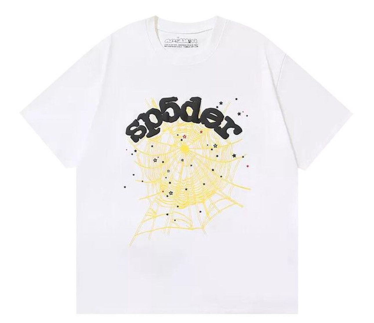 Sp5der Spider Tee White/Yellow