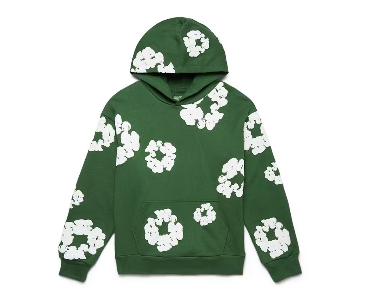 Denim Tears Cotton Wreathe Hoodie Green