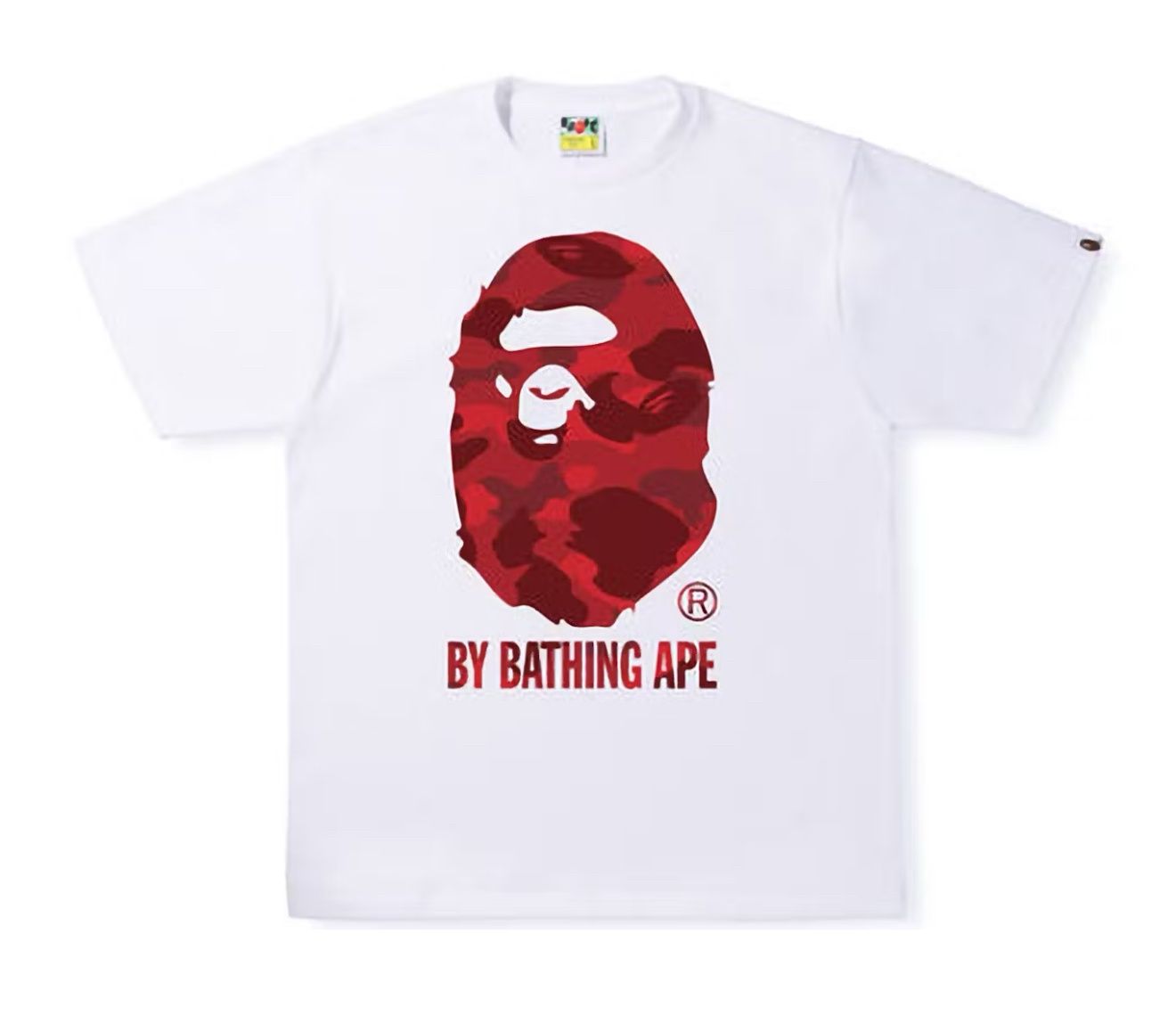 BAPE Color Camo White Red