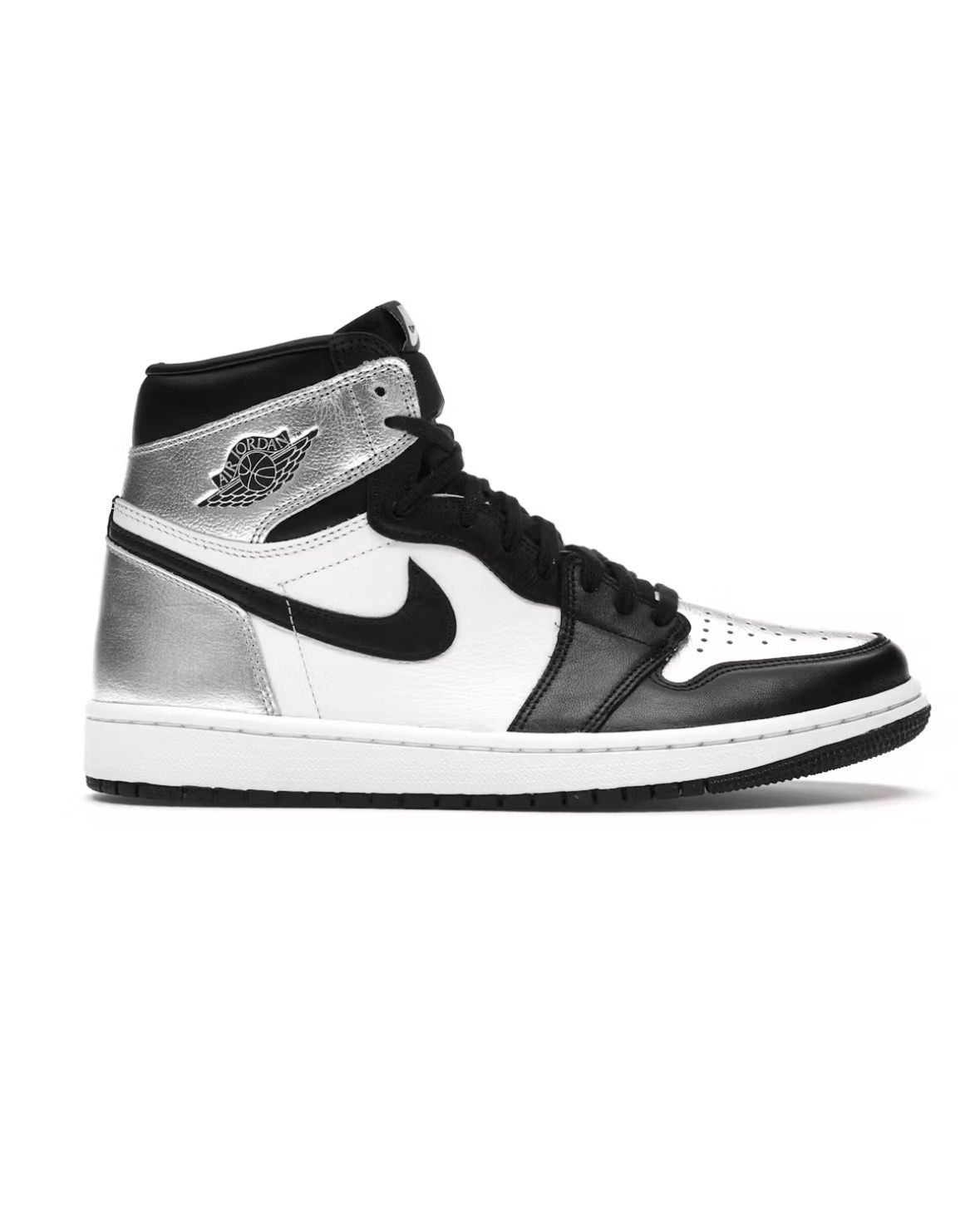 Air Jordan 1 Retro High Silver Toe