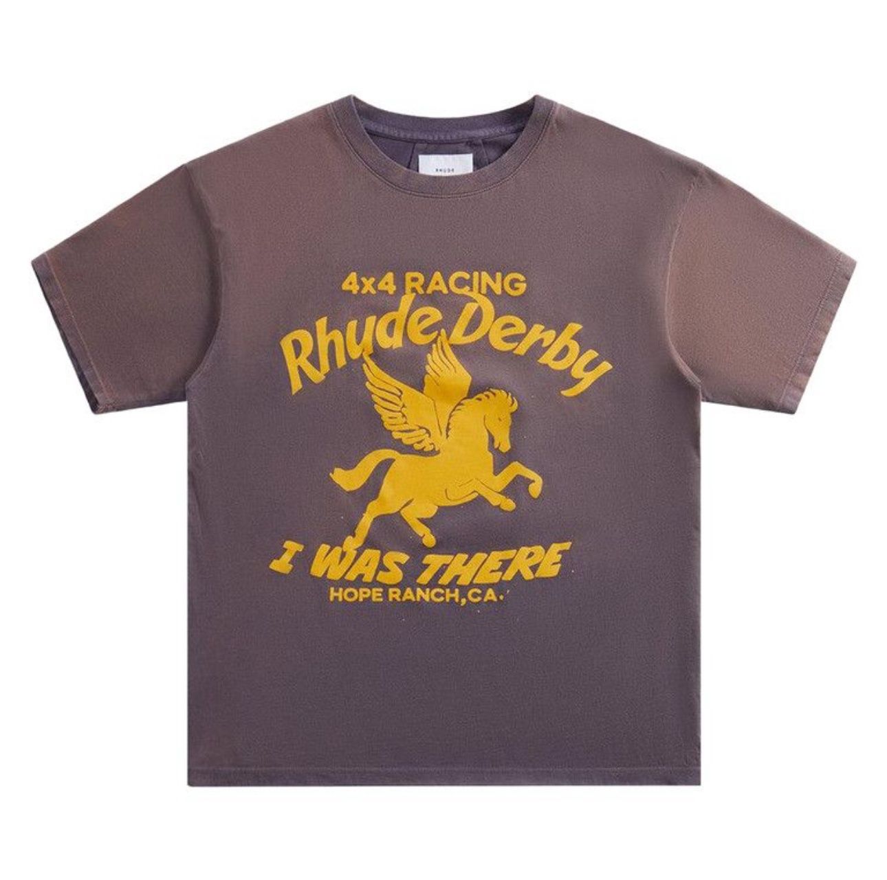 Rhude Derby Tee Vintage Grey