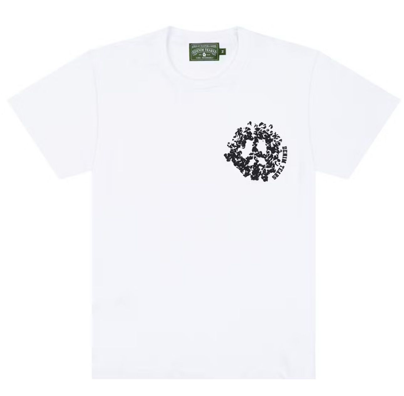 Denim Tears University Tee Black Logo