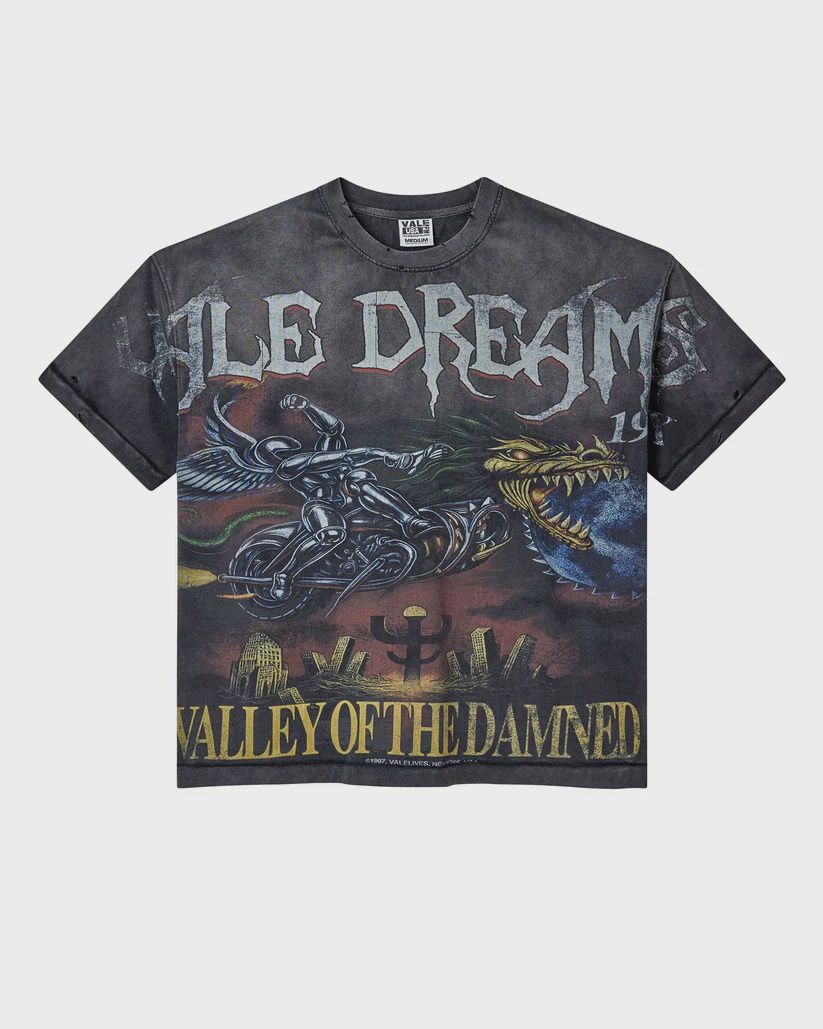 Vale Forever Ride The Dragon Tee Black