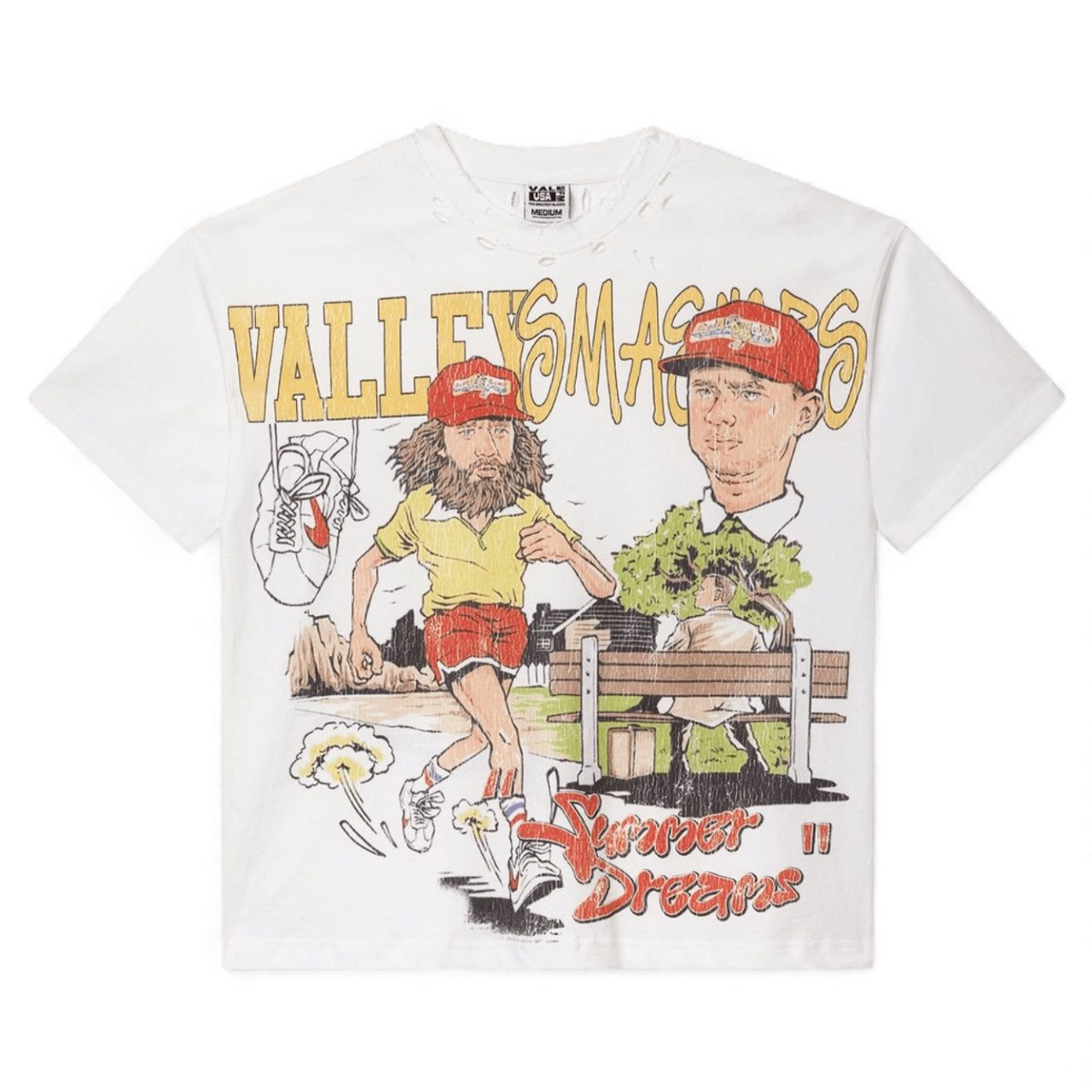 Vale Forever Run Forest Tee White