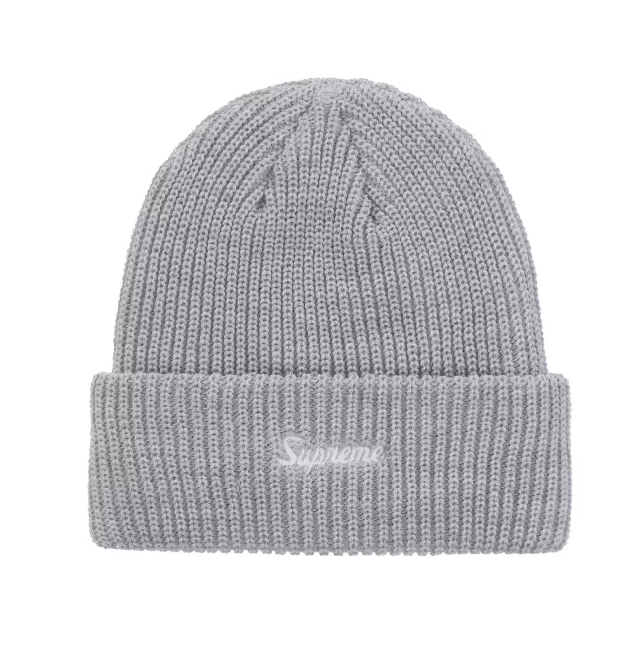 Supreme Loose Gauge Beanie Grey