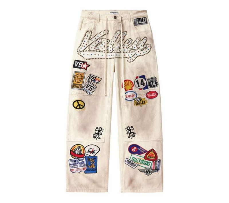 Vale Forever Cream 1980's Painter Pants Off White