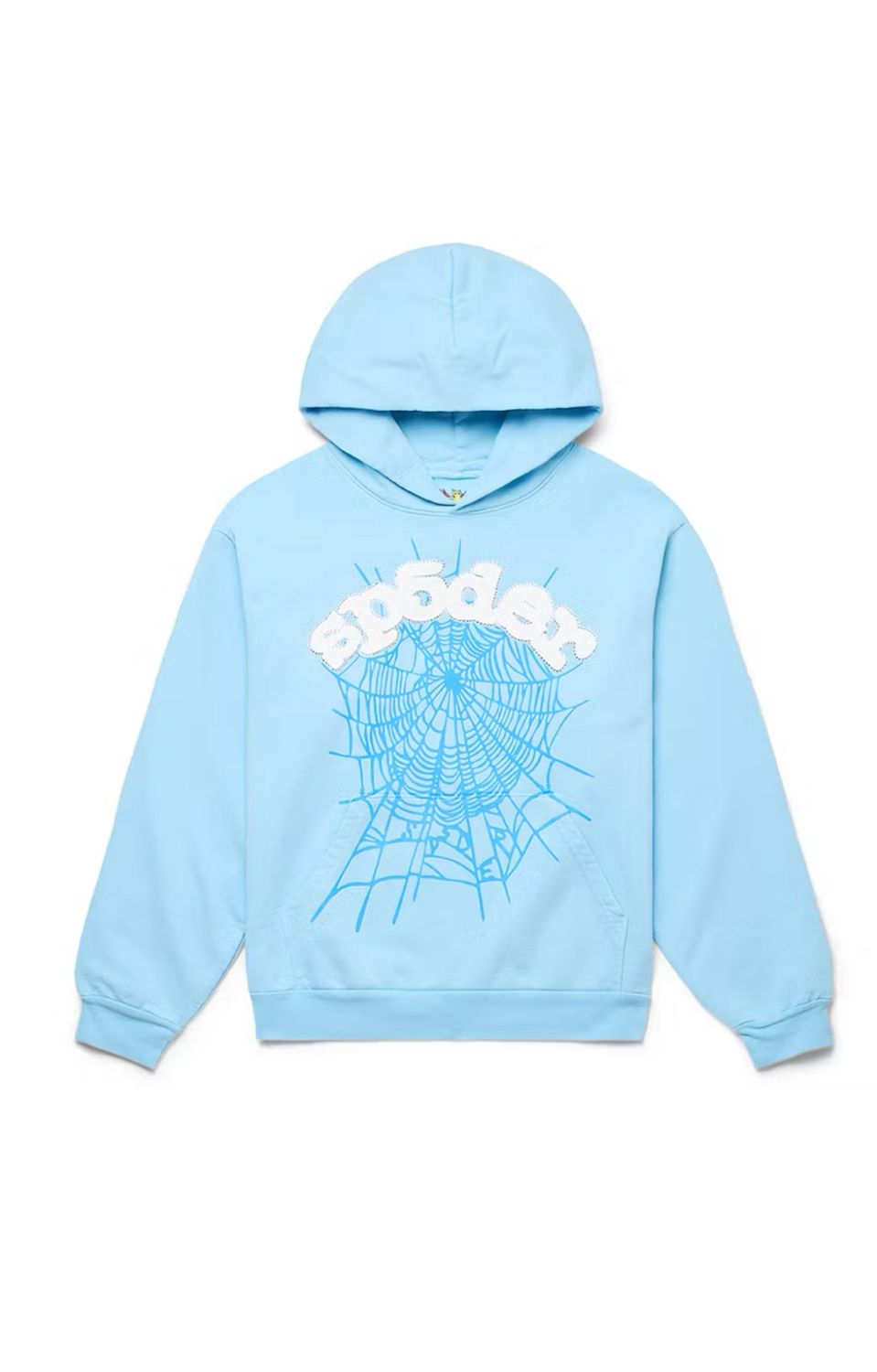 Sp5der Web Hoodie Sky Blue