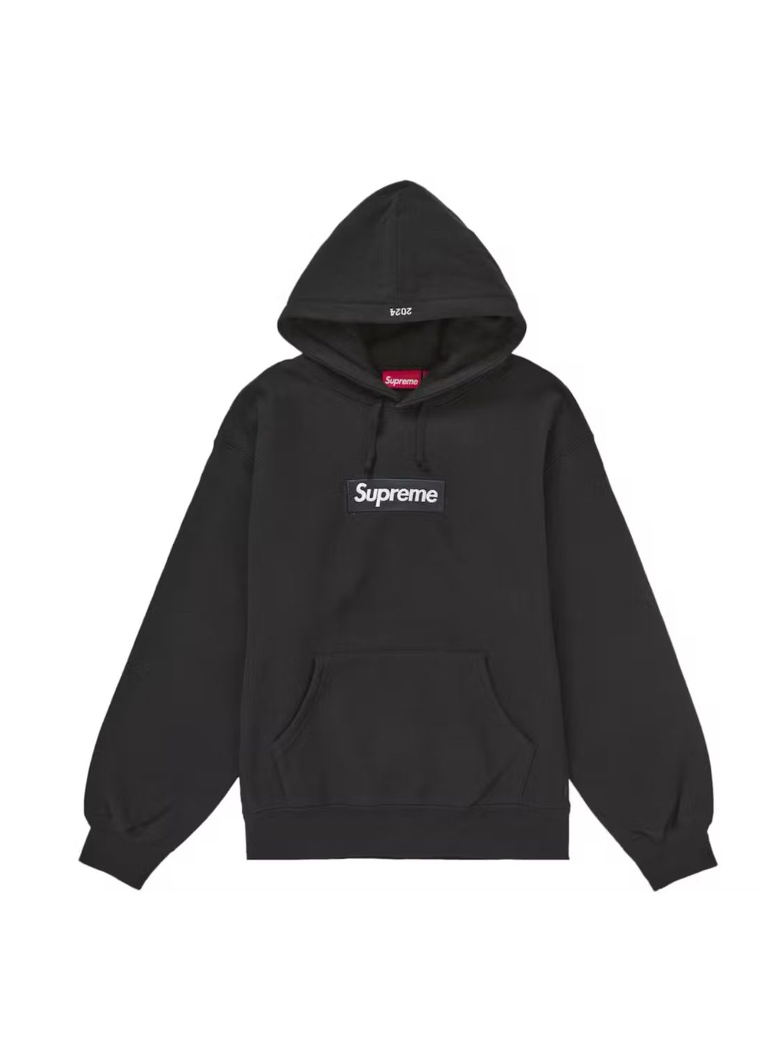 Supreme Box Logo Hooded Sweatshirt Black