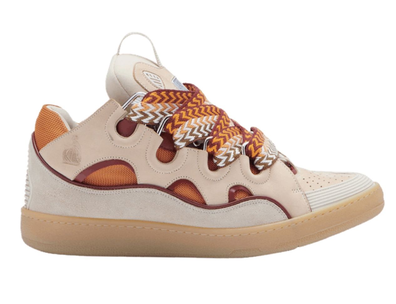 Lanvin Curb Sneakers Pale Pink