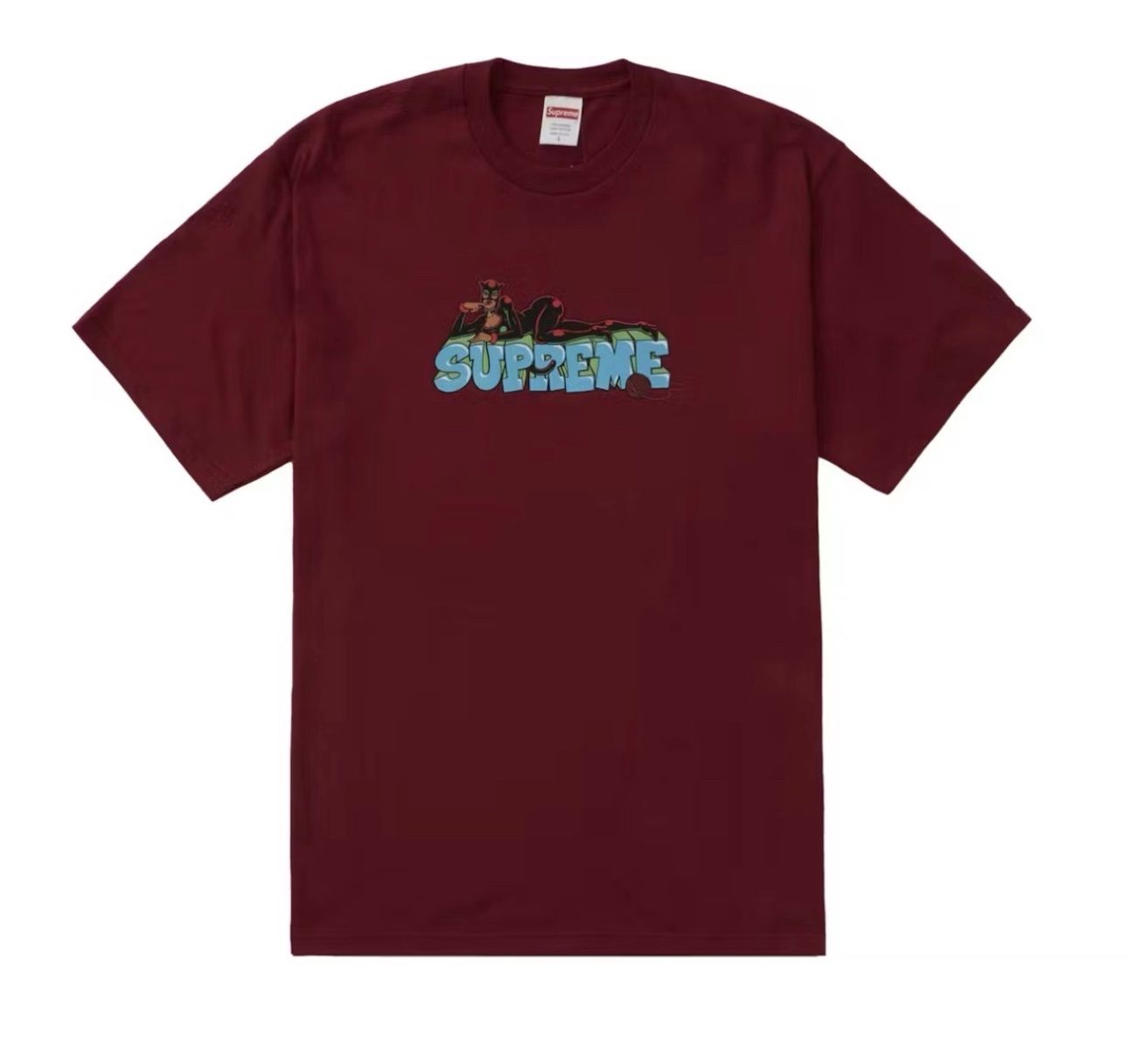 Supreme Catwoman Tee Cardinal