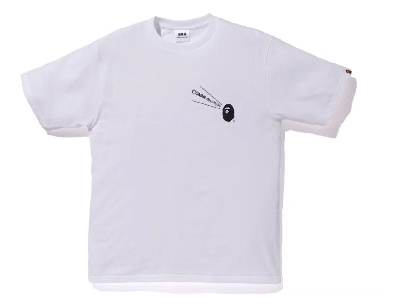 BAPE Comme des Garcons Osaka Tee White