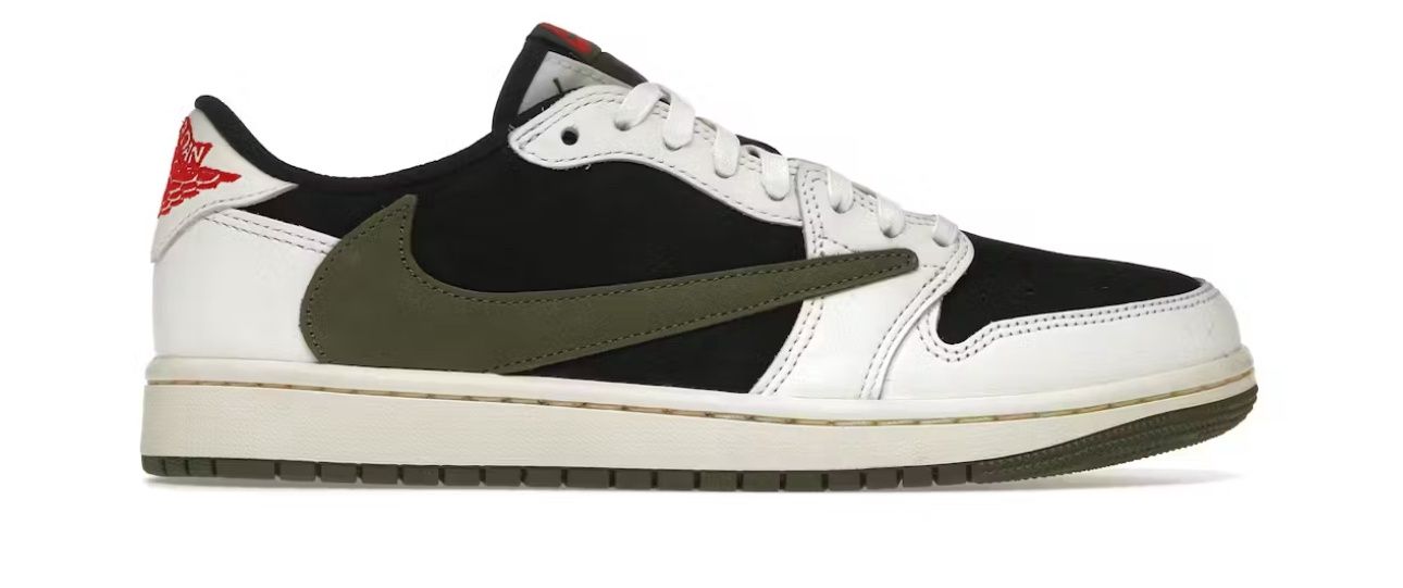 Air Jordan 1 Low Travis Scott Olive